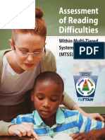 Assessment of Reading Difficulties: Within Multi-Tiered Systems of Support (MTSS)
