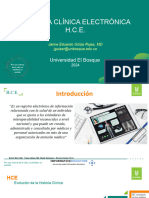 Historia Clínica Electrónica H.C.E.: Universidad El Bosque