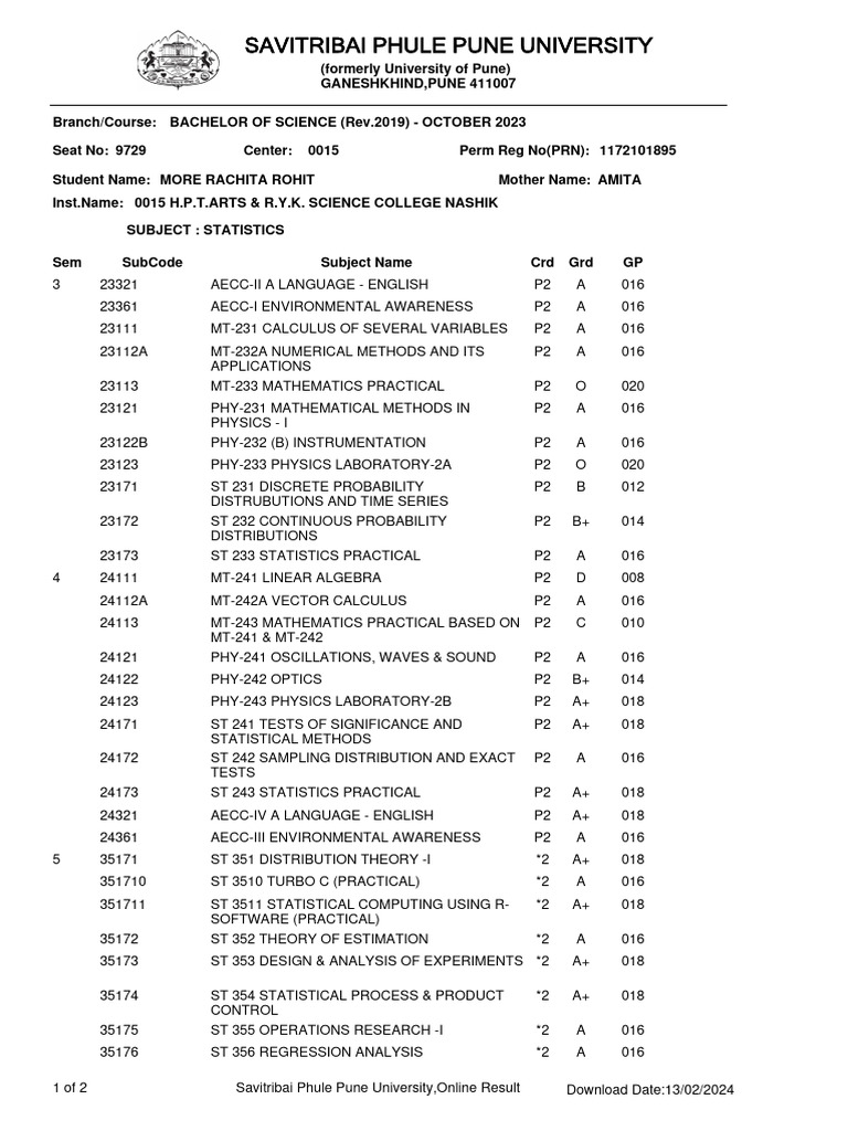 Viewresult1 5 download free pdf statistics mathematics