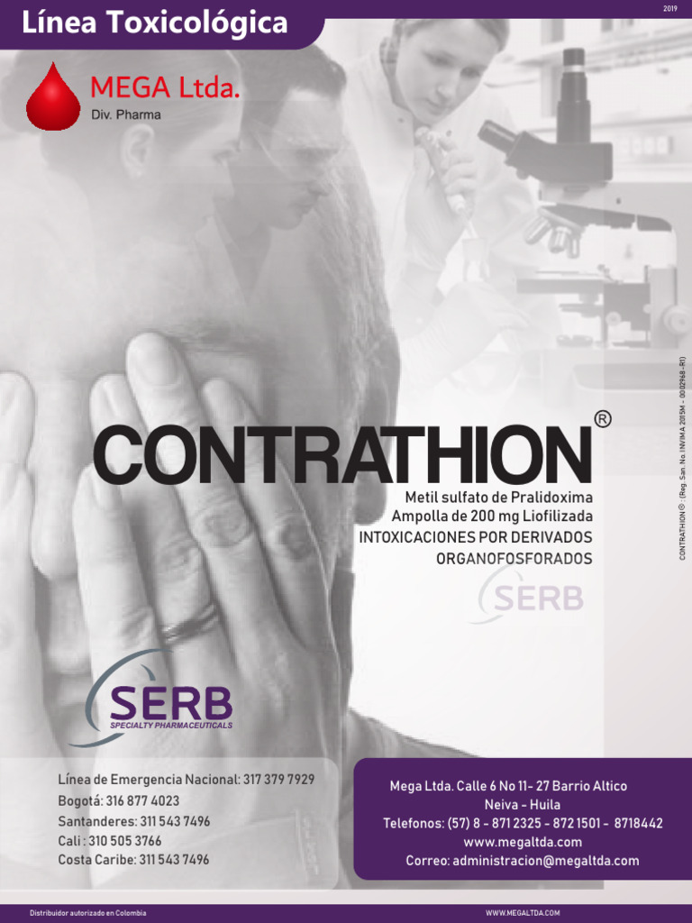Pralidoxima: Indicaciones y Dosis | PDF | Amamantamiento | Farmacología