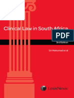 Clinical Law in SA - CH - 4&9
