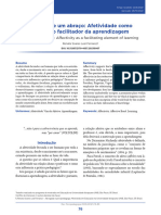 Um Traço e Um Abraço: Afetividade Como Elemento Facilitador Da Aprendizagem