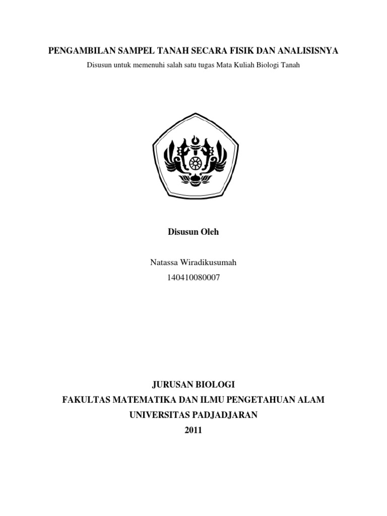 Teknik Pengambilan Sampel Tanah | PDF