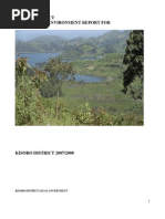 Kisoro District The State of Environment Report