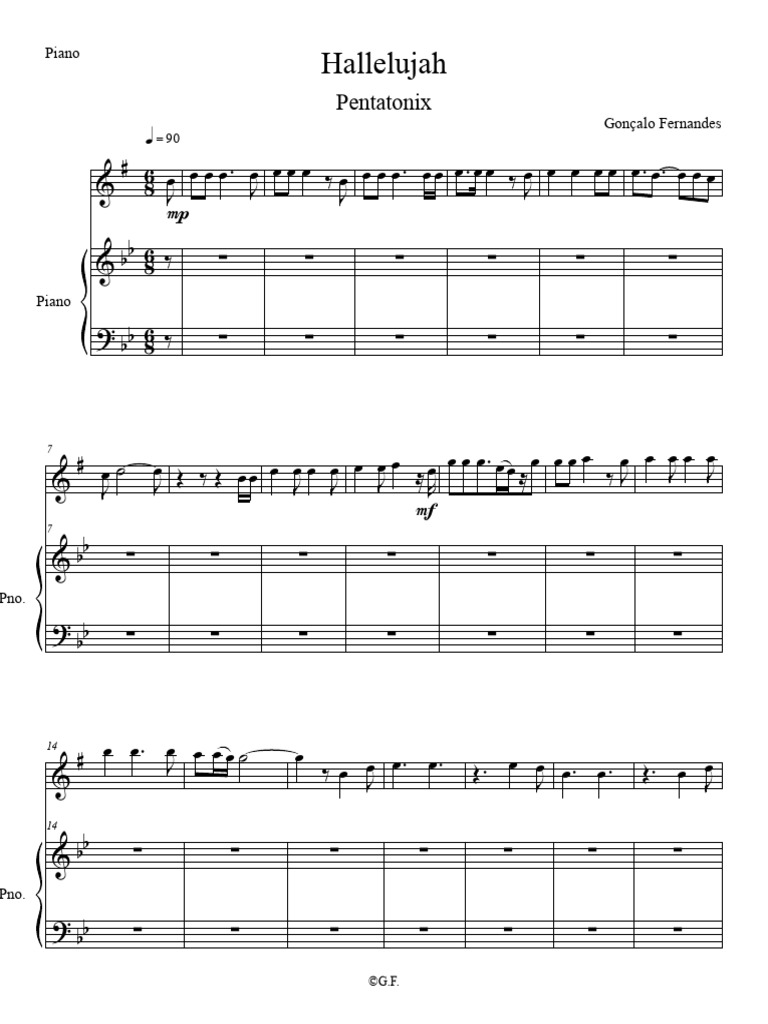 Hallelujah (Leonard Cohen) | Pianoforte Web - 4