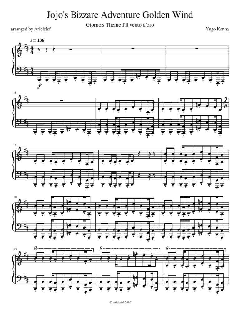 Giornos Theme Arielclef Pdf