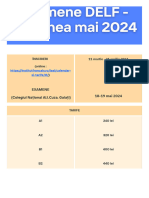 Informatii DELF 2024