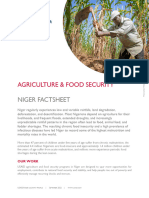 Niger AG - Food Sec - Fact Sheet September 2022 Final