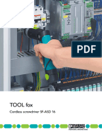 Datasheet de Destornillador SF-ASD16 