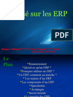 Exposé Sur Les ERP: Benayad Mohamed S3 Droit Français Année Universitaire 2010/2011