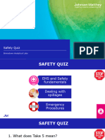 Safety Quiz (20217)