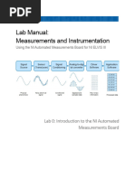 Lab 0 - Intro To Automated Measurements Board