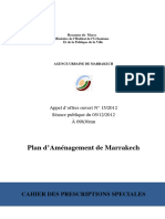 Plan D Aménagement de Marrakech