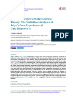 A Critical Review of Selyes Stress Theory The Sta