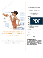 Tif Protozoologia - Observación de Parásitos en Muestras de Heces, en Niños de La Ciudad de Trujillo