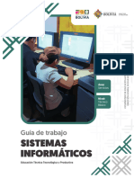 GUÍA DE TRABAJO - SISTEMAS INFORMÁTICOS