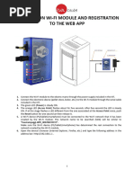 Installation Wi-Fi Module and Registration To The Web App