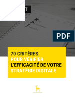 Checklist 35 Criteres Pour Mesurer L Efficacite de Votre Strategie Digitale