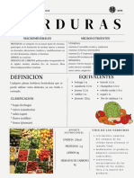 Infografia Verduras