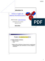 IMUNOLOGIA Teórica 4 - 21-22 - Sem Soluçoes Quizz - Modo de Compatibilidade