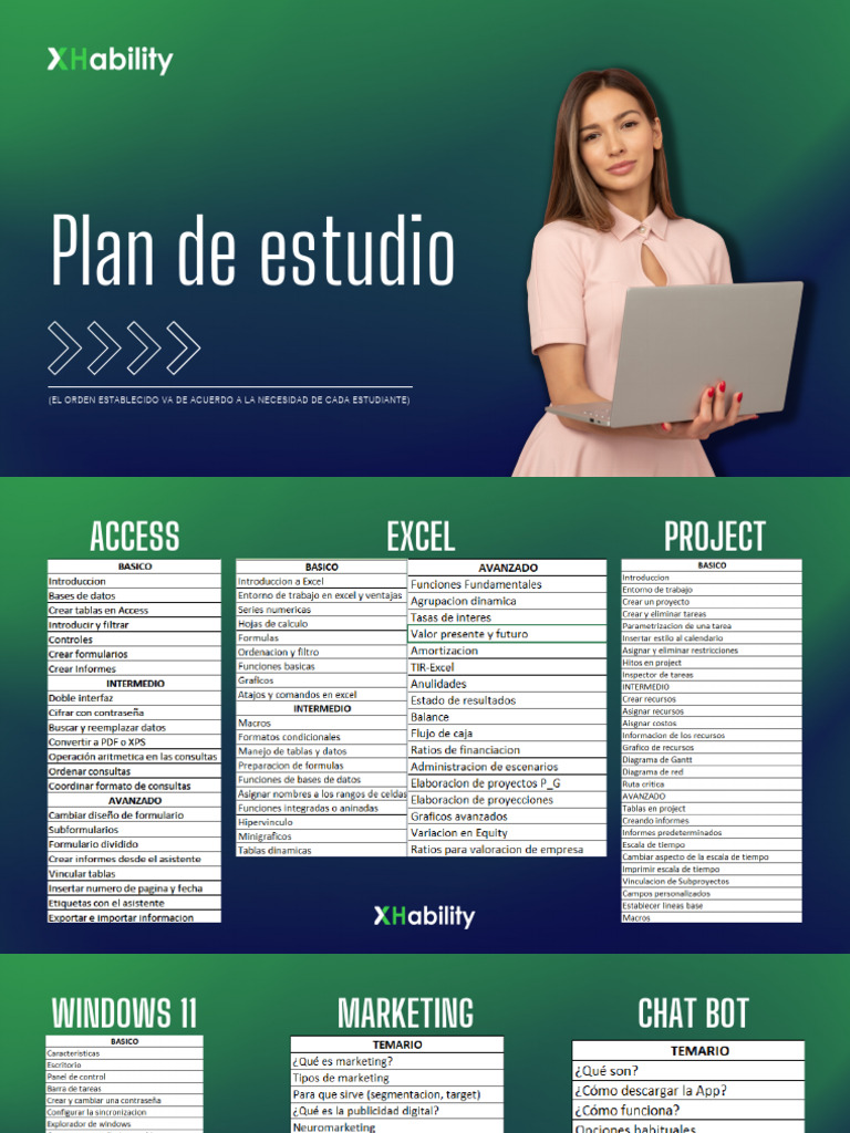 Plan de Estudio Personalizado 2023 | PDF