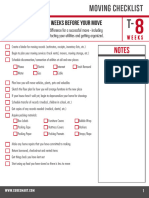 Moving Checklist