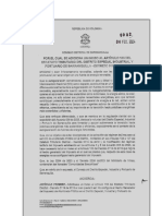 Acuerdo en El Que Se Incluye Inciso Aclaratorio a Estatuto Tributario