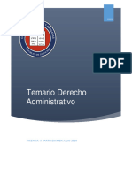 Derecho-Administrativo Temario