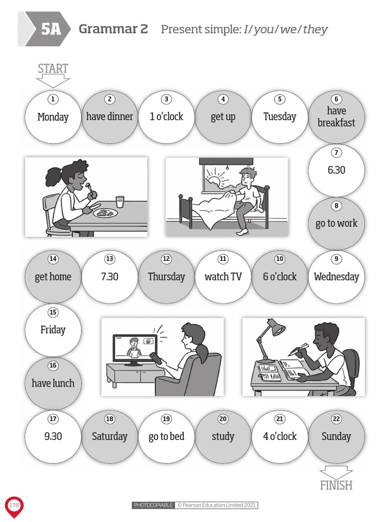 Present Simple Grammar Exercises | PDF