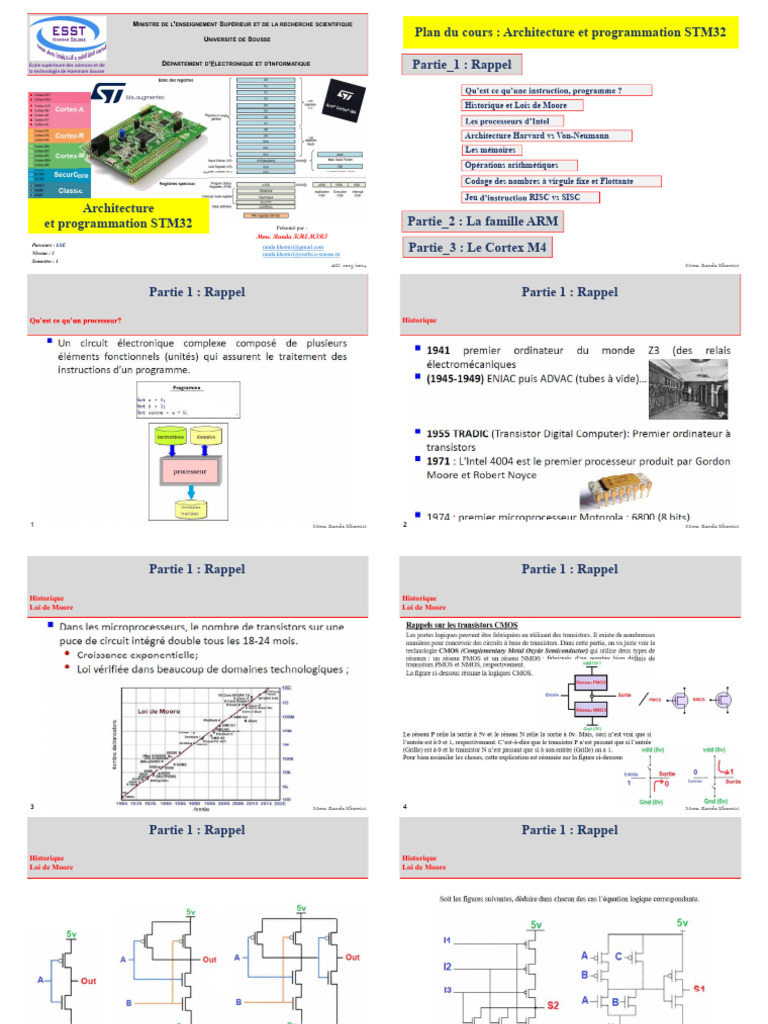 Architecture et programmation STM32 | PDF