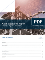 2023-12 - HR Multi-Family Cost Escalation Report - Toronto