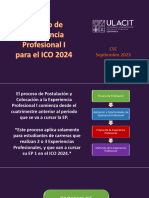 Proceso de Experiencia Profesional I ICO2024