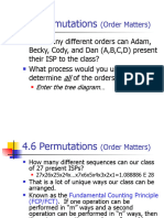 U1D7 4.6 Permutations (Order Matters)