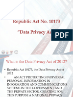 Data Privacy Act of 2012 Amended NPC