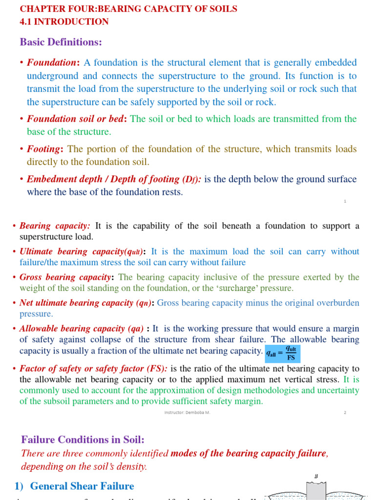Bearing Capacity of Soils | PDF | Earth Sciences | Civil Engineering