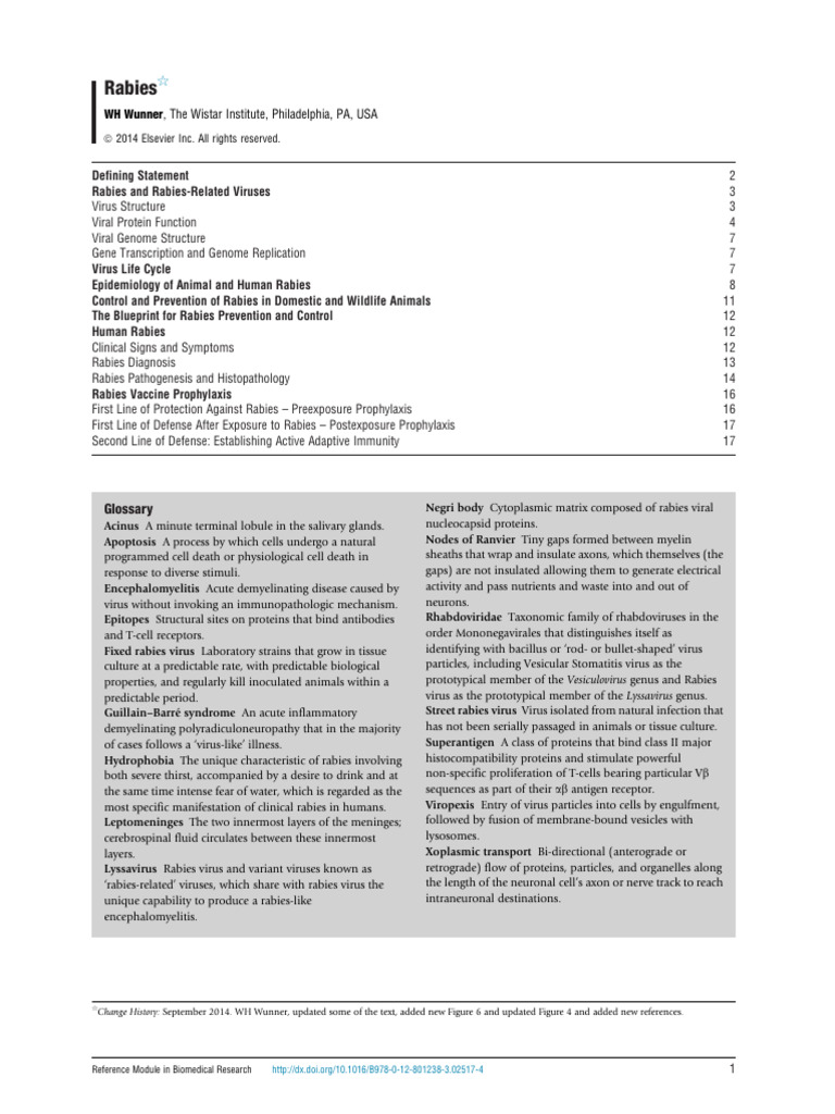 Wunner2014 Pdf Virus Rabies