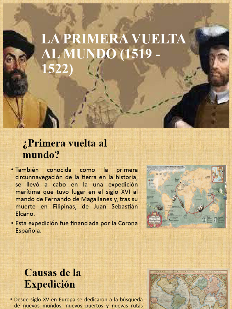 La Primera Vuelta Al Mundo (1519 | PDF | Edad del descubrimiento ...