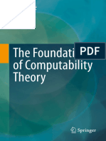 The Foundations of Computability Theory (Borut Robič)