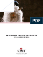 Catalogos de Toros Programa Hidalgo