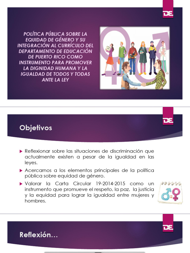 Estereotipos de Género en Educación Primaria | PDF | Igualdad de género ...
