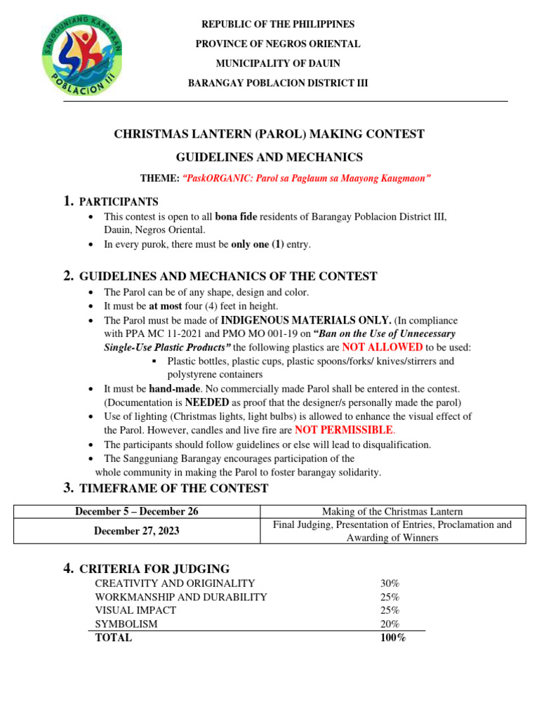 Indigenous Mat Guidelines PDF Christmas Traditions December 