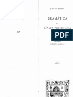 Gramatica Da Língua Portuguesa (João de Barros, José Pedro Machado) (Z-Library)