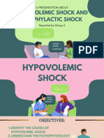 Hypovolemic and Anaphylactic Shock