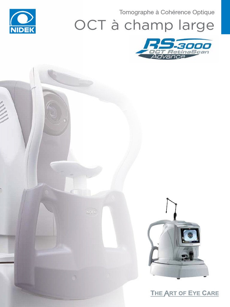 Tomographe OCT RS-3000 Advance | PDF | Rétine | Ophtalmologie