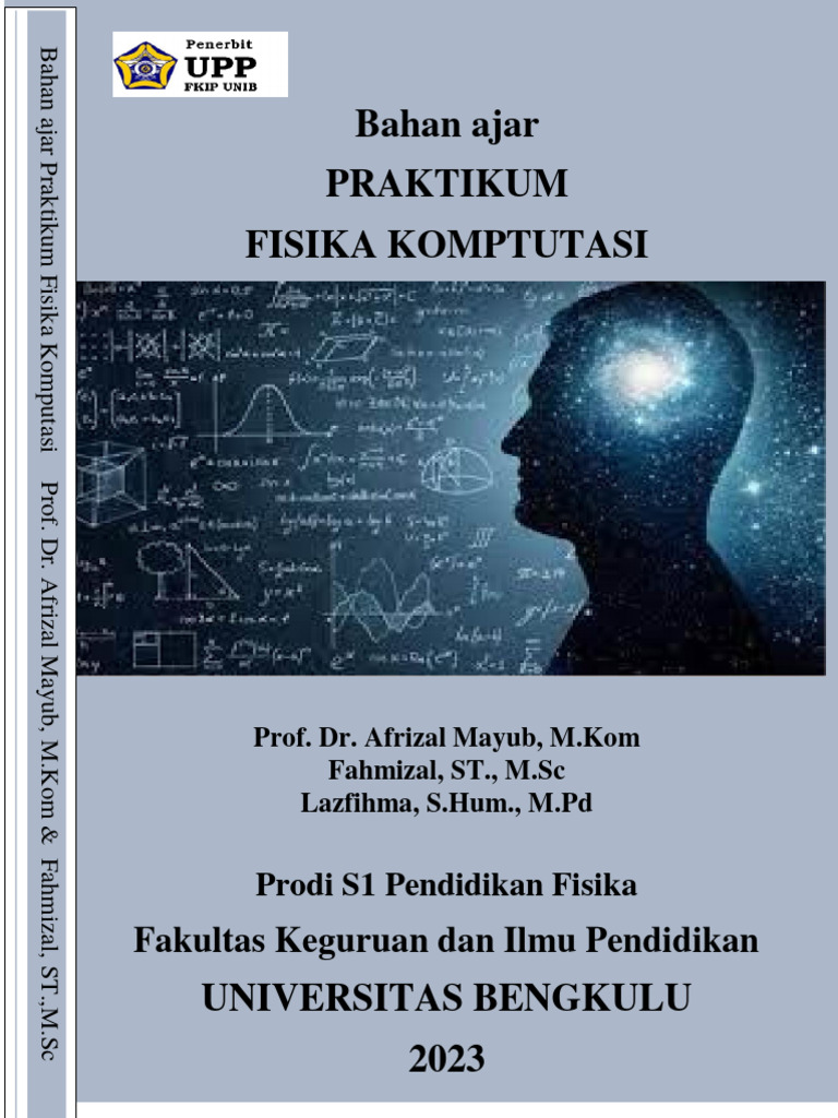 Bahan Ajar Praktikum Fisika Komputasi | PDF