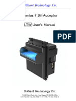 Genius 7 LTW Bill Acceptor Manual 230412 214319