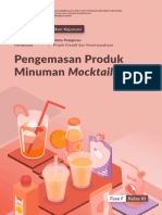 Modul Ajar Projek Kreatif Dan Kewirausahaan - Pengemasan Produk Minuman Mocktail - Fase F