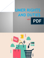 Consumer Rights and Duties