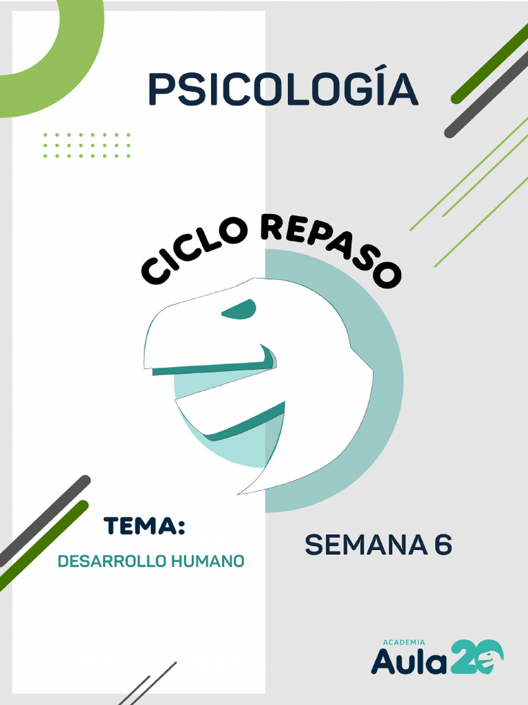 Semana 6 - Psicologia | PDF