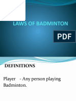Badminton Lectures 15 1